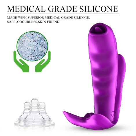 Stymulator-Silicone Panty Vibrator USB 7 Function / Heating - 6