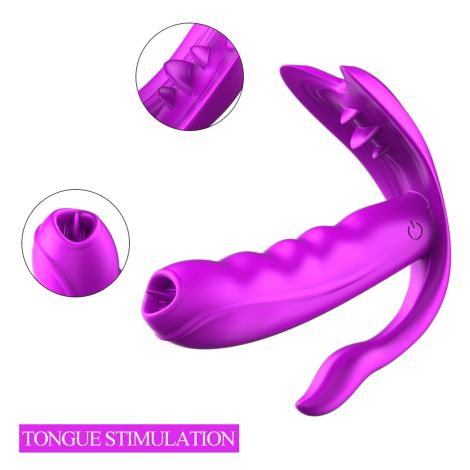 Stymulator-Silicone Panty Vibrator USB 7 Function / Heating - 10