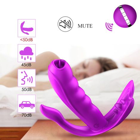 Stymulator-Silicone Panty Vibrator USB 7 Function / Heating - 11