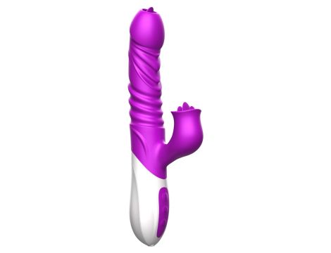 Wibrator-Silicone Vibrator USB 10 Function and Thrusting Function / Heating