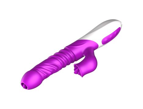 Wibrator-Silicone Vibrator USB 10 Function and Thrusting Function / Heating - 6