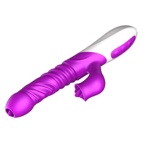 Wibrator-Silicone Vibrator USB 10 Function and Thrusting Function / Heating - 6