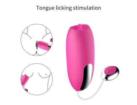 Stymulator-Silicone Clit Massager USB 7 function / Heating - 4