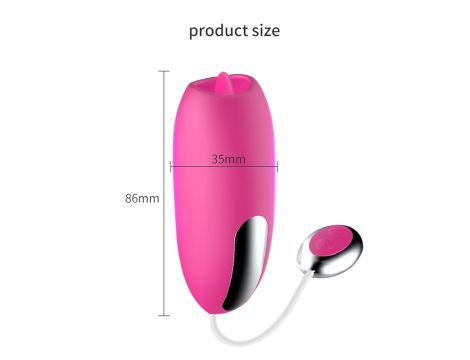 Stymulator-Silicone Clit Massager USB 7 function / Heating - 7