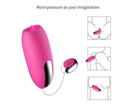 Stymulator-Silicone Clit Massager USB 7 function / Heating - 11