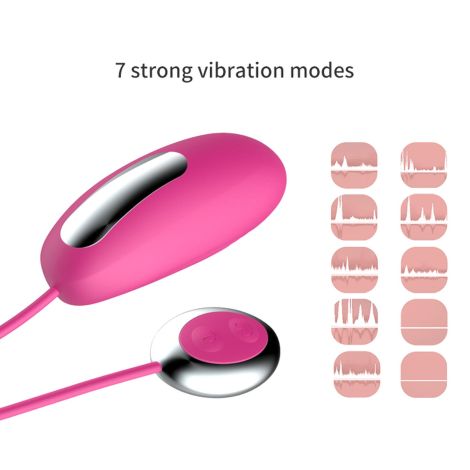 Stymulator-Silicone Clit Massager USB 7 function / Heating - 3