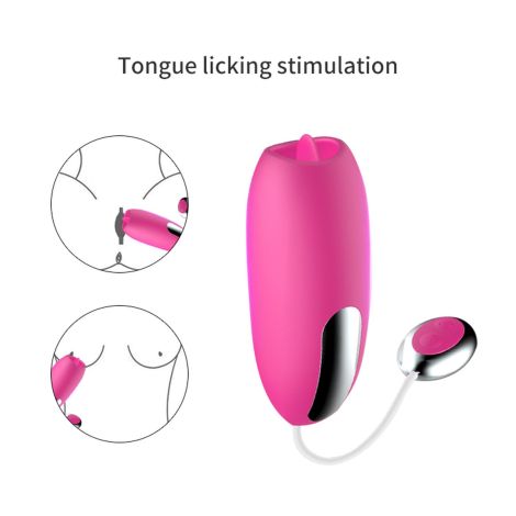 Stymulator-Silicone Clit Massager USB 7 function / Heating - 4