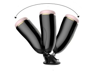 Masturbator-Vibrating Masturbation Cup USB 7 + Interactive Function / Talk Mode - image 2