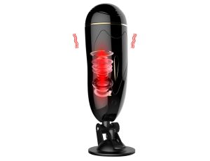 Masturbator-Vibrating Masturbation Cup USB 7 + Interactive Function / Talk Mode - image 2