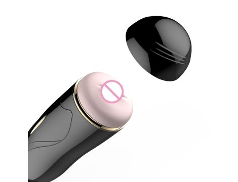 Masturbator-Vibrating Masturbation Cup USB 7 + Interactive Function / Talk Mode - 7