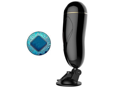 Masturbator-Vibrating Masturbation Cup USB 7 + Interactive Function / Talk Mode - 11