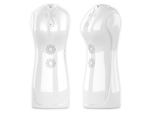 Masturbator - B - Series - Vibrating and Flashing Masturbation Cup USB 7+7 Function / Talk Mode (White) - image 2