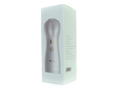 Masturbator - B - Series - Vibrating and Flashing Masturbation Cup USB 7+7 Function / Talk Mode (White) - 12