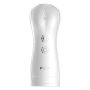 Masturbator - B - Series - Vibrating and Flashing Masturbation Cup USB 7+7 Function / Talk Mode (White) - 2