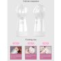 Masturbator - B - Series - Vibrating and Flashing Masturbation Cup USB 7+7 Function / Talk Mode (White) - 10