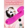 Wibrator-Silicone Vibrator USB 7 Function and Thrusting Function / Heating, purple - 7