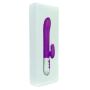 Wibrator-Silicone Vibrator USB 7 Function and Thrusting Function / Heating, purple - 8