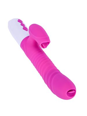 Wibrator-Silicone Vibrator USB 7 Function and Thrusting Function / Heating, purple