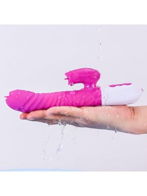 Wibrator-Silicone Vibrator USB 7 Function and Thrusting Function / Heating, purple - image 2