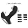 Wibrator-Silicone Massager USB 7 Function + Pulsator / Heating BLACK - 3