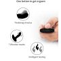 Wibrator-Silicone Massager USB 7 Function + Pulsator / Heating BLACK - 6