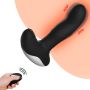 Wibrator-Silicone Massager USB 7 Function + Pulsator / Heating BLACK - 15