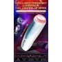 Masturbator-Vibrating, Rotating and Flashing Masturbation USB 10+10 Function / Talk Mode - 11