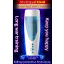 Masturbator-Vibrating, Rotating and Flashing Masturbation USB 10+10 Function / Talk Mode - 15