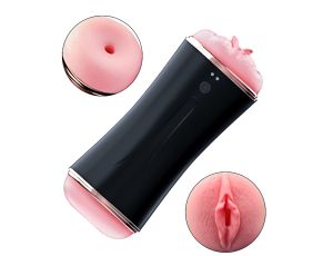 Masturbator-Vibrating Masturbation Cup USB 10 function + Interactive Function / Double Ends