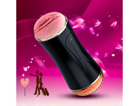 Masturbator-Vibrating Masturbation Cup USB 10 function + Interactive Function / Double Ends - 4