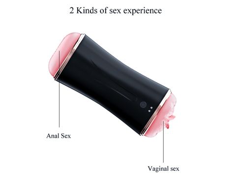 Masturbator-Vibrating Masturbation Cup USB 10 function + Interactive Function / Double Ends - 7