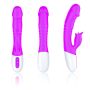 Wibrator-Silicon, Vibrator 7 Function and Heating Mode, Purple - 10