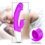 Wibrator-Silicon, Vibrator 7 Function and Heating Mode, Purple - 13