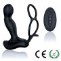 Wibrator-Silicone Massager 7 Function and Heating Function, Black - 9