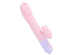 Wibrator-Silicone Vibrator USB 7 Function and Thrusting Function / Heating, pink - image 2