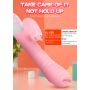 Wibrator-Silicone Vibrator USB 7 Function and Thrusting Function / Heating, pink - 16