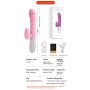 Wibrator-Silicone Vibrator USB 7 Function and Thrusting Function / Heating, pink - 18