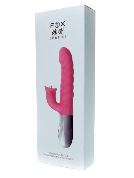 Wibrator-Silicon, Vibrator 7 Function and Heating Mode, PURPLE - 3