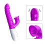 Wibrator-Silicon, Vibrator 7 Function and Heating Mode, PURPLE - 2