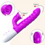 Wibrator-Silicon, Vibrator 7 Function and Heating Mode, PURPLE - 6