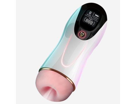 Masturbator-Vibration 8 Vibration modes + Interactive function - 3