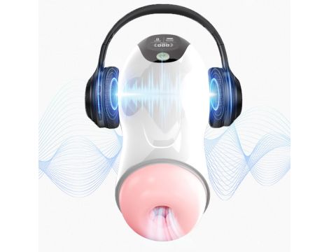 Masturbator-Vibration 8 Vibration modes + Interactive function - 13