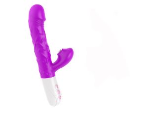 Wibrator- SiliconeTongue Vibrator, USB 10 Function