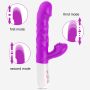 Wibrator- SiliconeTongue Vibrator, USB 10 Function - 10