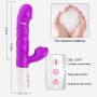 Wibrator- SiliconeTongue Vibrator, USB 10 Function - 12