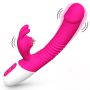 Wibrator- Silicone Vibrator USB 7 Powerful Licking and Thrusting Modes - 2