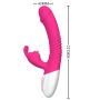 Wibrator- Silicone Vibrator USB 7 Powerful Licking and Thrusting Modes - 3