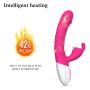 Wibrator- Silicone Vibrator USB 7 Powerful Licking and Thrusting Modes - 7