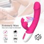 Wibrator- Silicone Vibrator USB 7 Powerful Licking and Thrusting Modes - 10