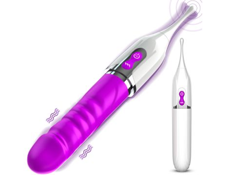 Stymulator- Stimulator clitoris, USB Magnetic charging, 7 Frequency Vibration - 2